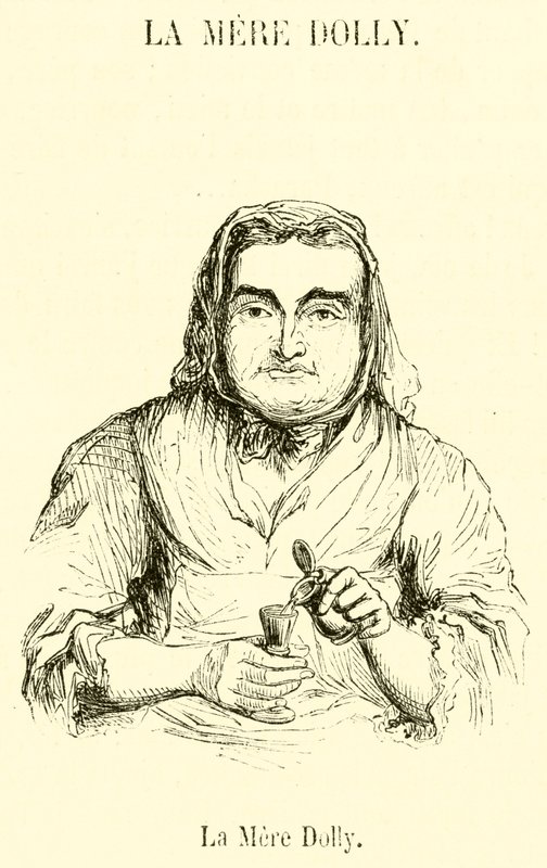 La Mere Dolly (gravür) by French School