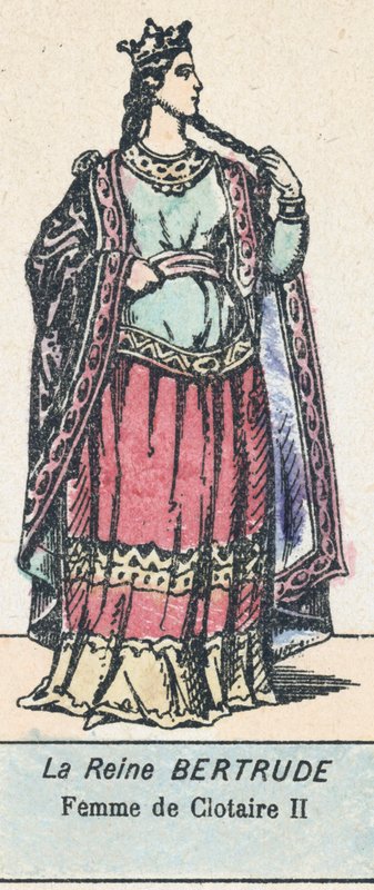 Kraliçe Bertrude, Clotaire II