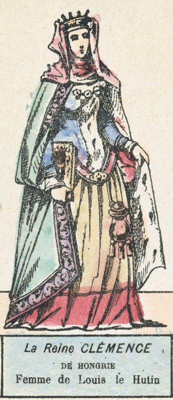Macaristan Kraliçesi Clemence, Louis le Hutin