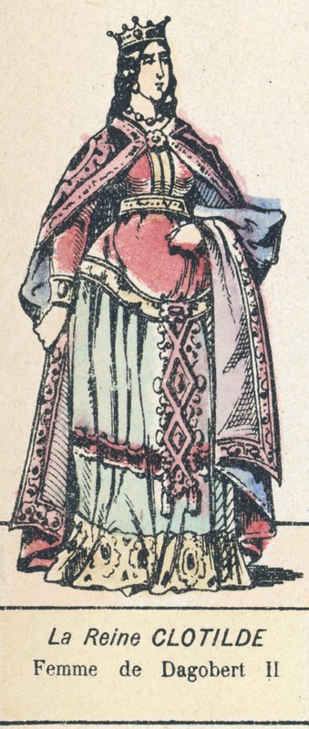 Kraliçe Clotilde, Dagobert II
