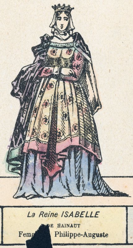 Hainaut Kraliçesi Isabelle, Philippe-Auguste