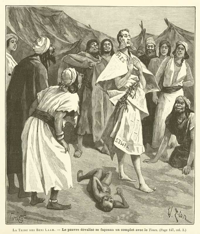 Beni Laam Kabilesi (gravür) by French School