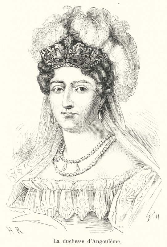 Angouleme Düşesi by French School