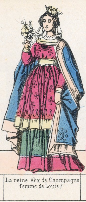 Champagne Kraliçesi Alix, Louis 7
