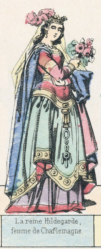 Kraliçe Hildegard, Charlemagne