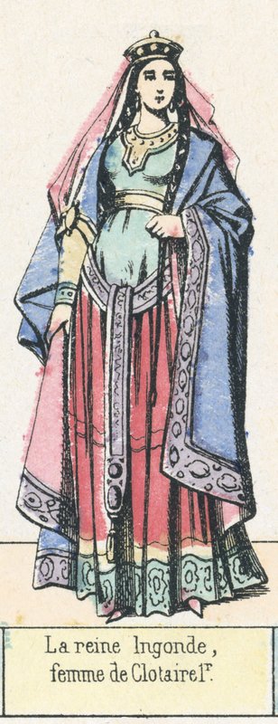 Kraliçe Ingonde, Clotaire 1r