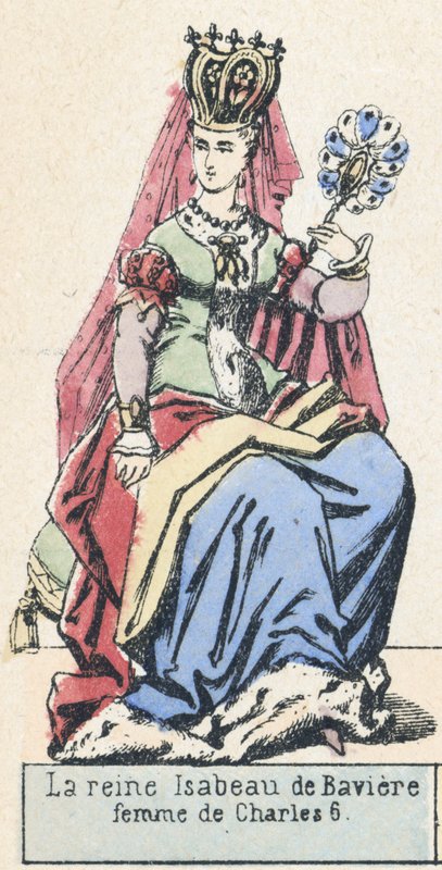Bavyera Kraliçesi Isabeau, Charles 6