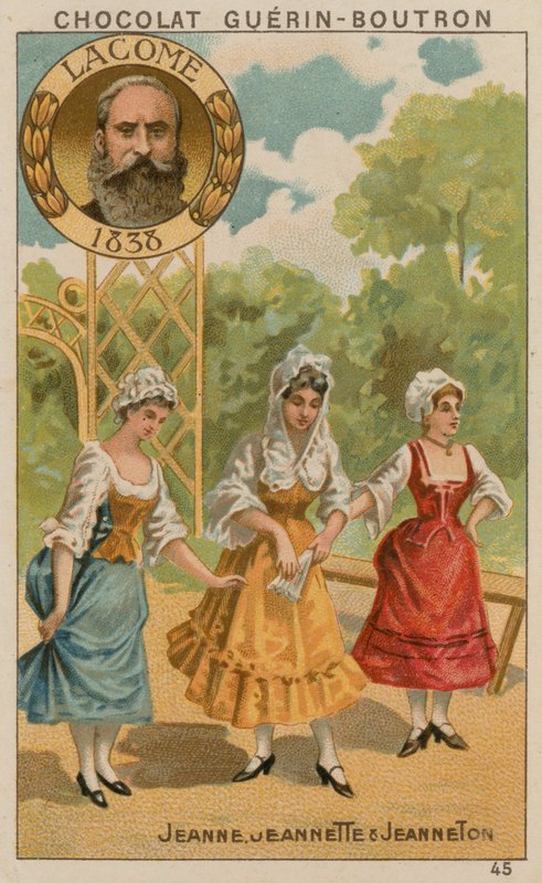 Lacome, Jeanne, Jeannette ve Jeanneton by French School