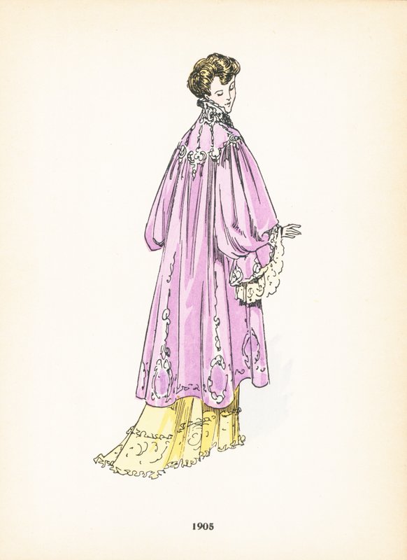 Bayan modası, 1905 by French School