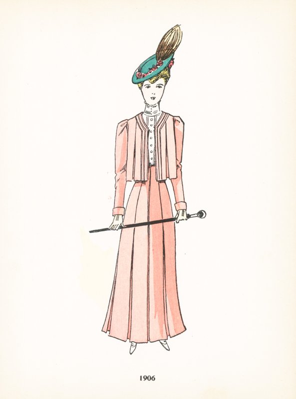 Bayan modası, 1906 by French School