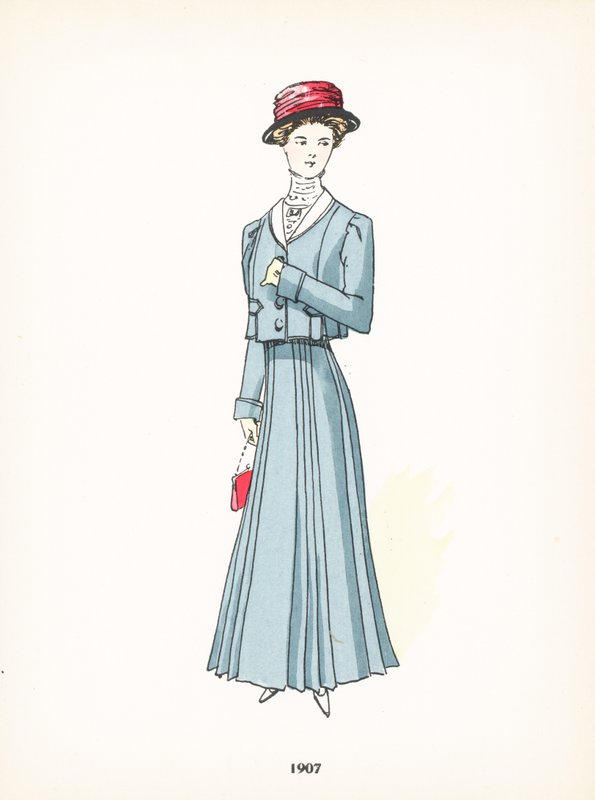 Bayan modası, 1907 by French School