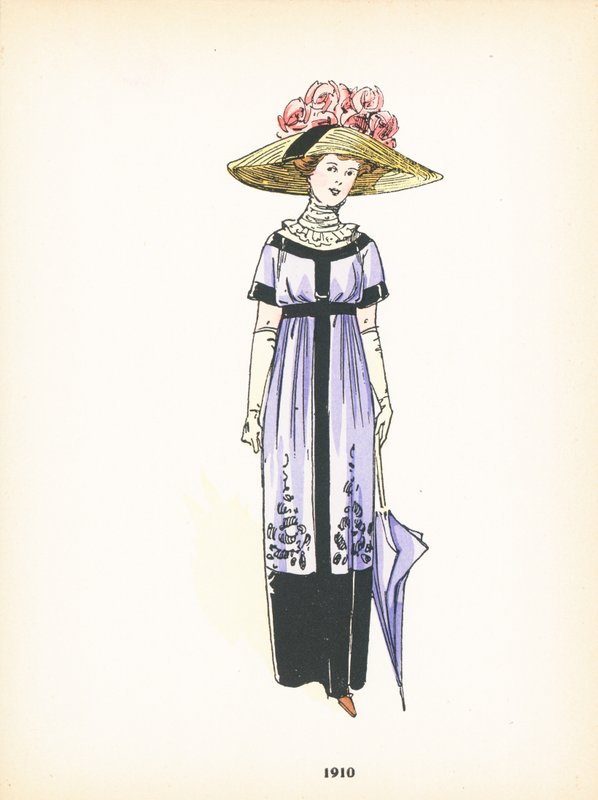 Bayan modası, 1910 by French School