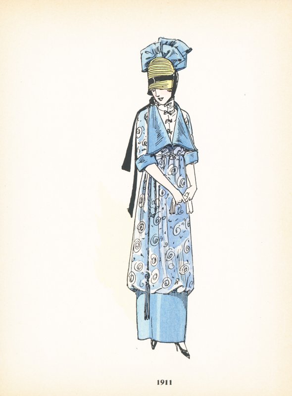 Bayan modası, 1911 by French School