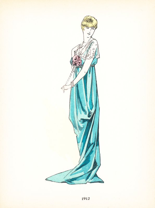 Bayan modası, 1912 by French School