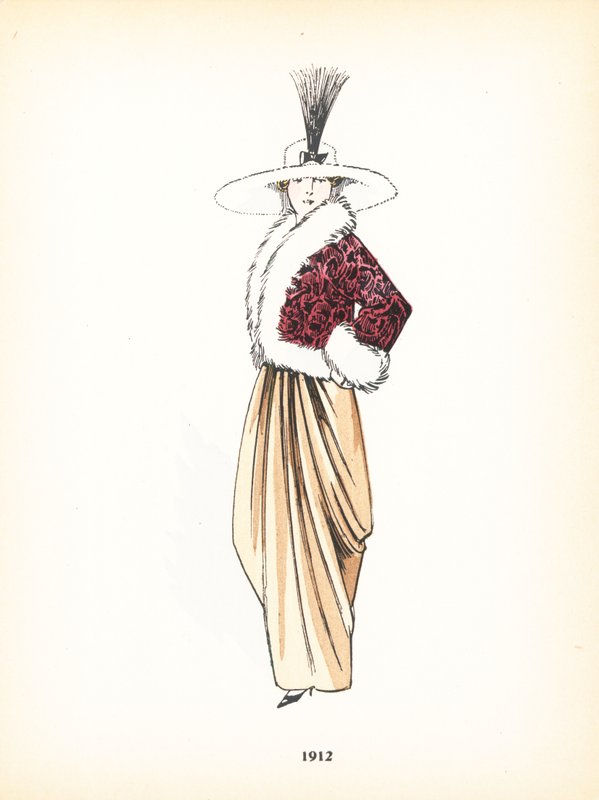 Bayan modası, 1912 by French School