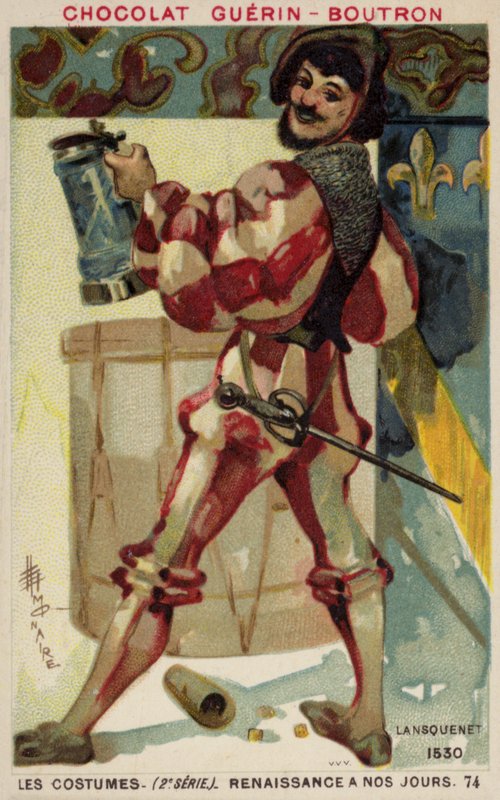 Landsknecht, 1530 by French School