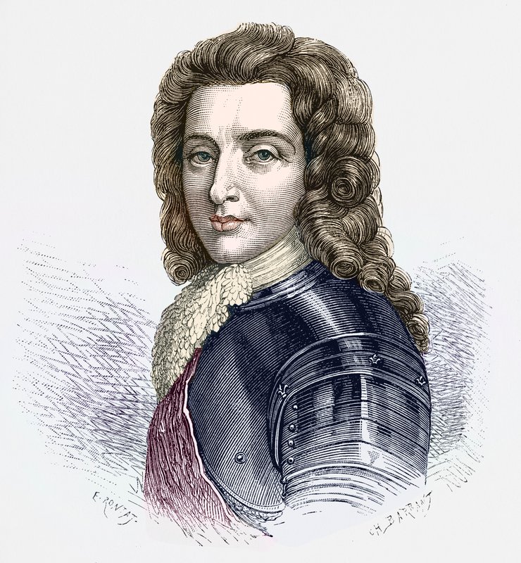 Le Duc du Maine (1670-1736) (daha sonra renklendirme) by French School