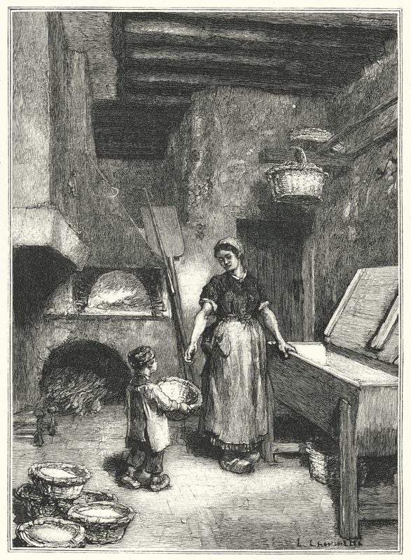 Le Pain (gravür) by French School