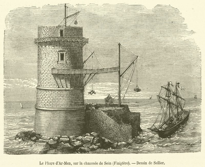 Ar-Men Deniz Feneri, Chaussée de Sein