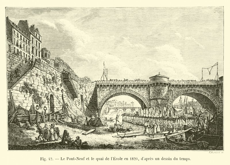 Pont-Neuf ve 1820