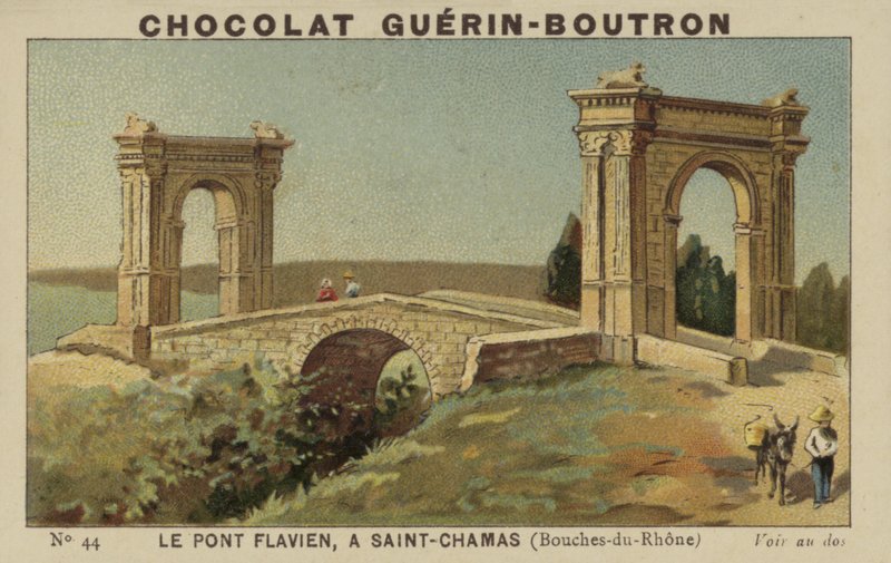 Pont Flavien, Saint-Chamas, Bouches-du-Rhone by French School