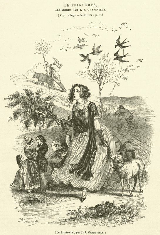 Bahar (gravür) by French School