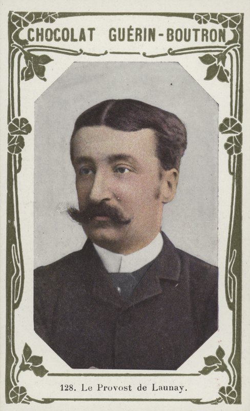Le Provost de Launay (renkli fotoğraf) by French School
