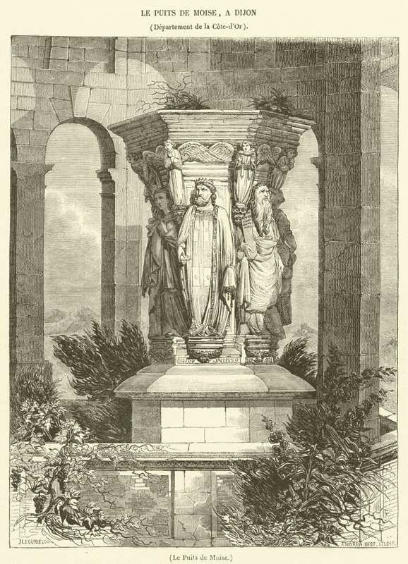 Le Puits de Moise (gravür) by French School