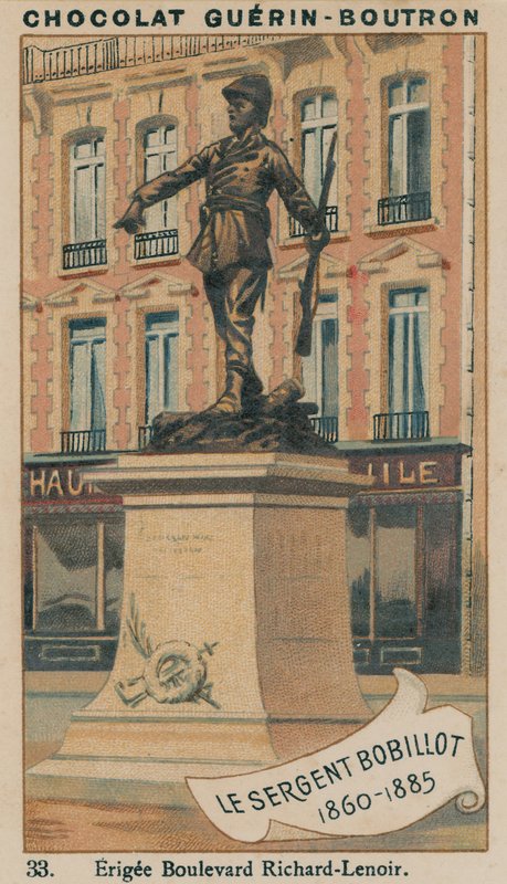 Çavuş Bobillot, 1860-1885, Erigee Bulvarı Richard-Lenoir by French School