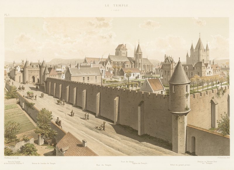 Tapınak, 1450 by French School