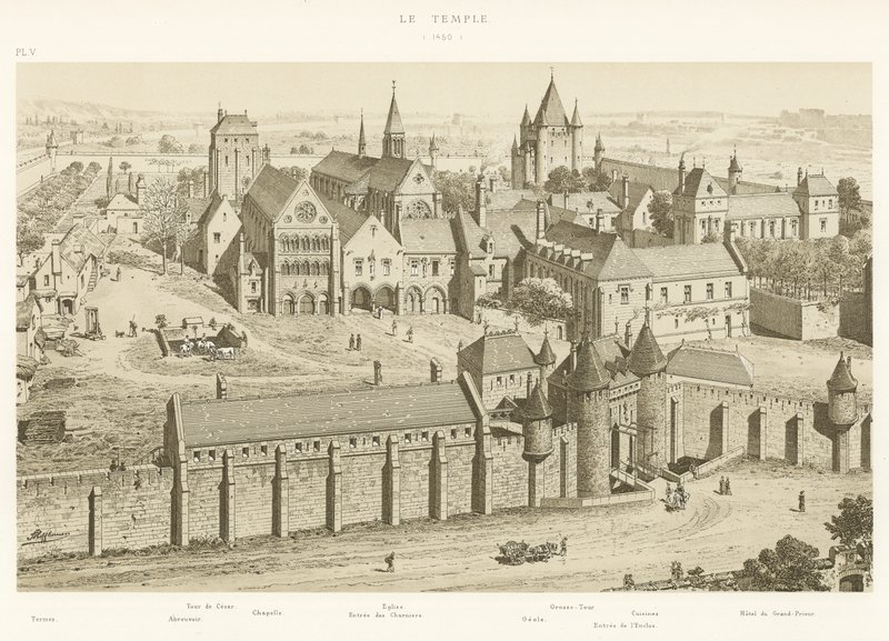 Tapınak, 1450 by French School