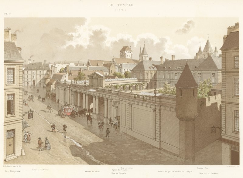 Tapınak, 1770 by French School