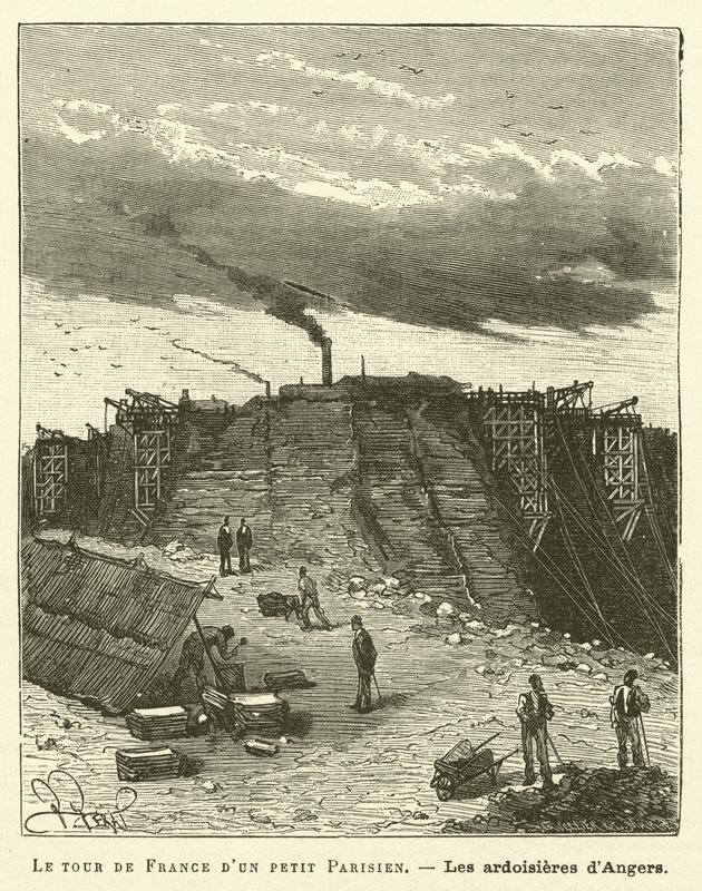 Küçük Bir Parislinin Fransa Turu (gravür) by French School
