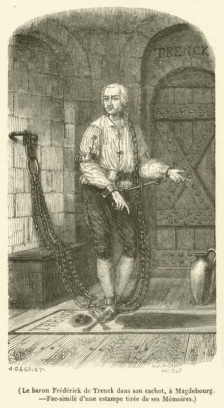 Baron Frederick de Trenck, Magdeburg