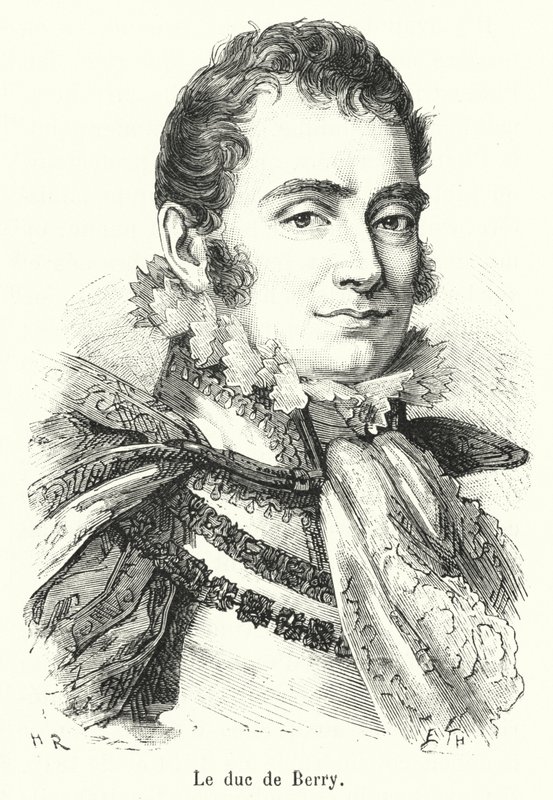 Berry Dükü (gravür) by French School
