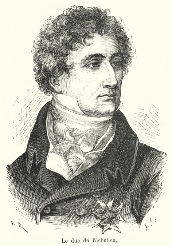 Richelieu Dükü (gravür) by French School