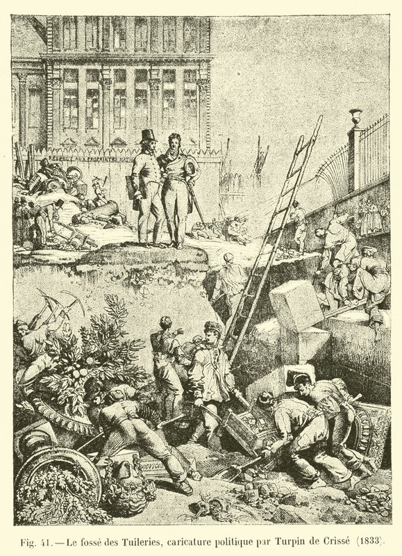 Tuileries çukuru, Turpin de Crisse