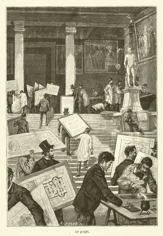 Gravür projesi by French School