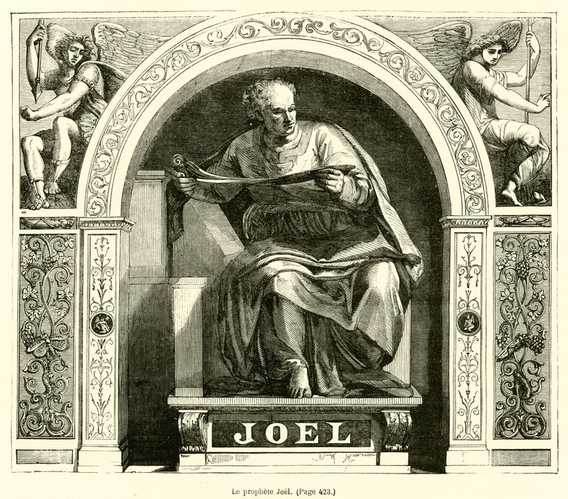 Peygamber Yoel (gravür) by French School
