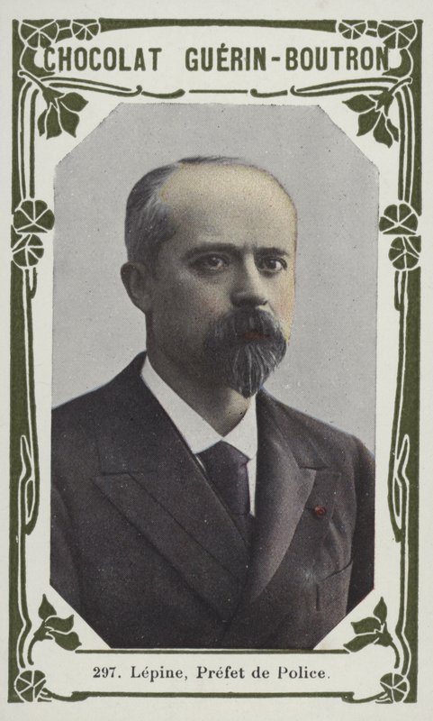 Lepine, Prefet de Police (renkli fotoğraf) by French School