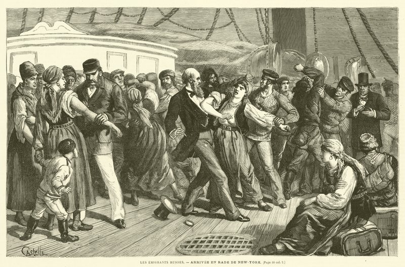 Rus Göçmenler by French School