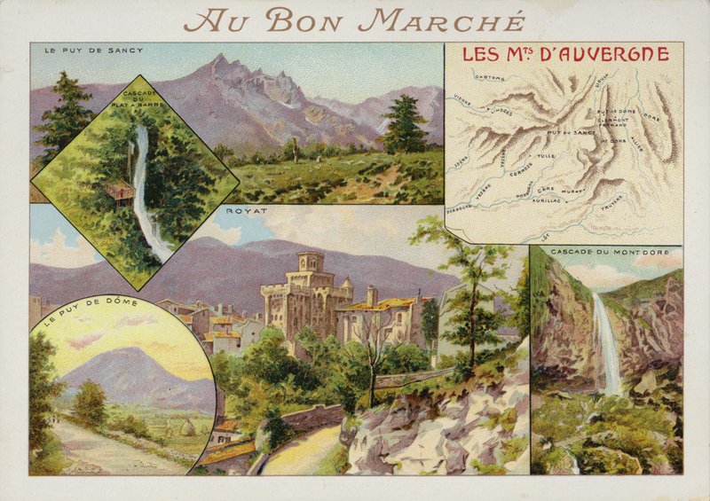 Mts DAuvergne by French School