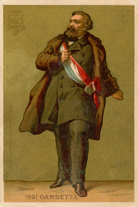 Leon Gambetta by French School