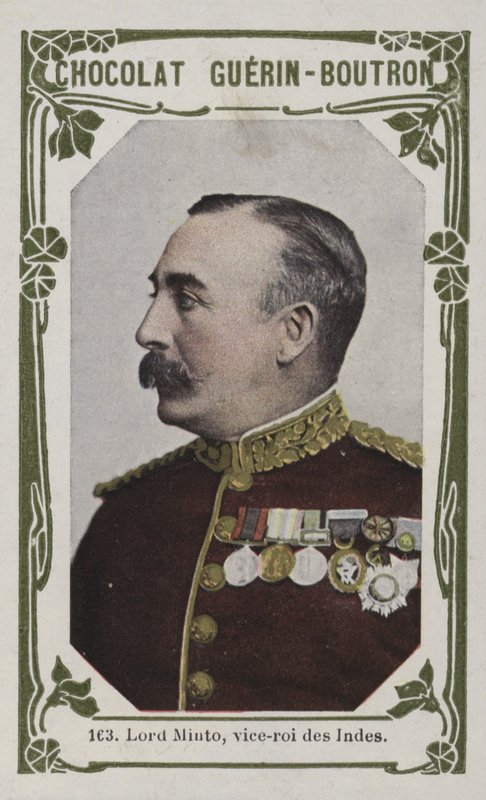 Lord Minto, vice-roi des Indes (renkli fotoğraf) by French School