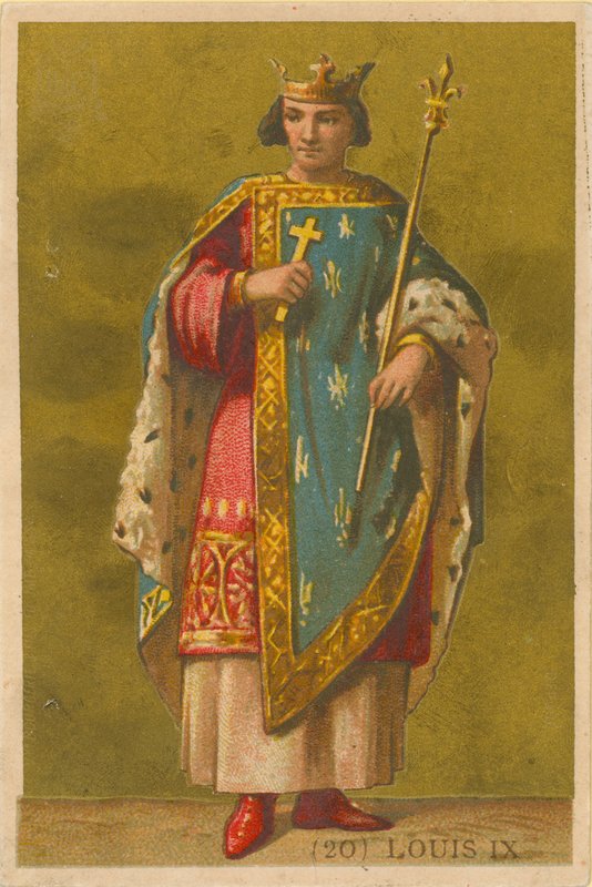 Louis IX by French School