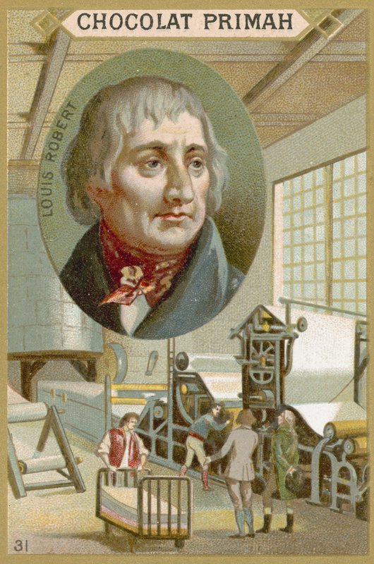Louis Robert, Fransız makine mühendisi ve mucit by French School