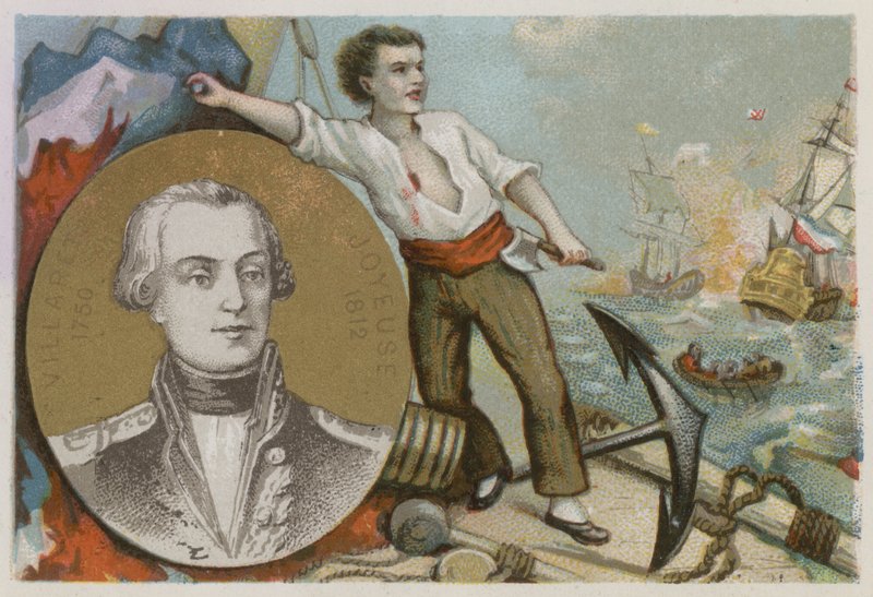 Louis Thomas Villaret de Joyeuse, Fransız amiral by French School