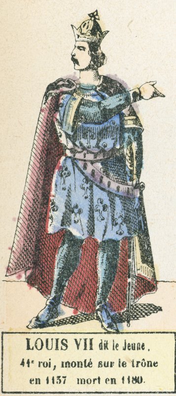 Louis VII dit le Jeune, 41. kral, 1137