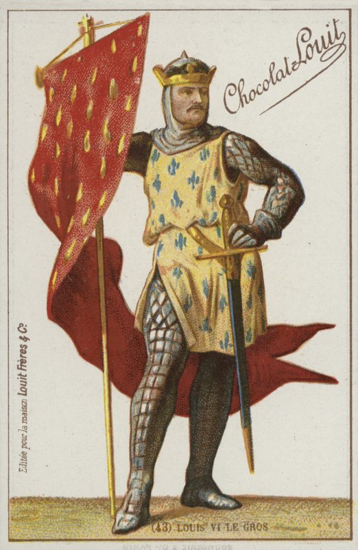 Şişman VI.Louis by French School