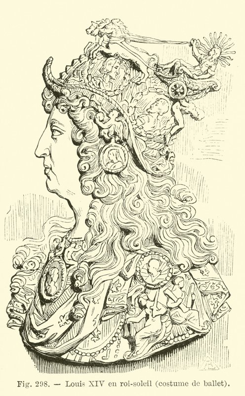 Fransa Kralı XIV.Louis by French School